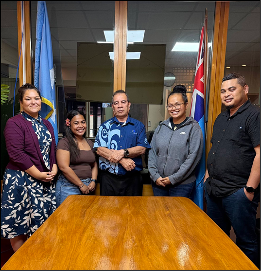 FSM and Palau AOSIS fellows pay courtesy visit on Ambassador Sigrah