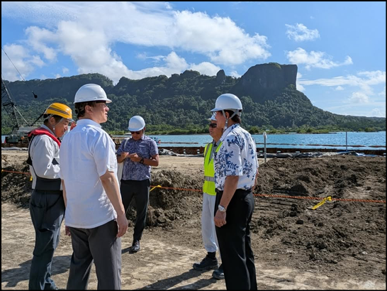 Japan’s State Minister HORII visits the FSM