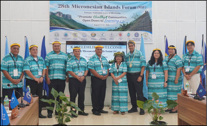 Governor Joseph Assumes Chairmanship of 28th Micronesian Islands Forum, calls for transformative action in health and education