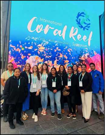 Delegation represents PICRC at International Coral Reef Symposium