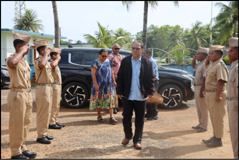 President Simina joins FMI inaugural graduation, meets with Yap State Leadership