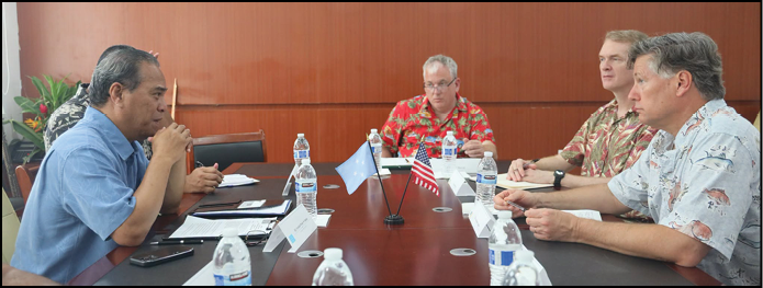 President Simina and Deputy Secretary Landau reaffirm strength of FSM–U.S. partnership