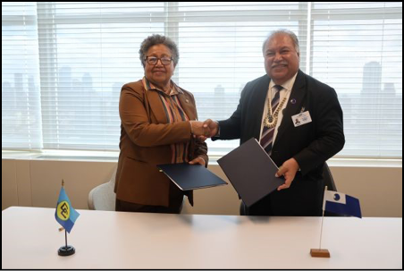 Pacific Islands Forum and CARICOM strengthen partnership through new MOU