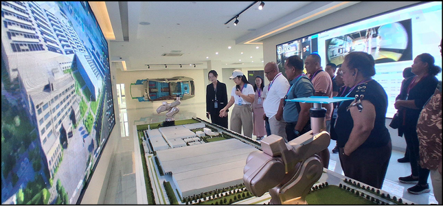 FSM state delegation visits vehicle, port and tuna operations in Ningbo