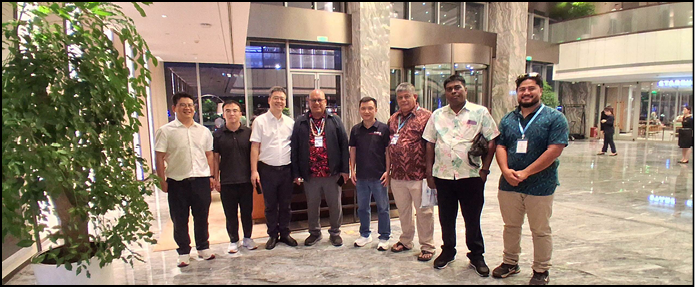 China Pilot Farm representatives meet FSM state delegation in Zhejiang