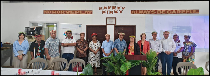 Pohnpei high schools receive equipment for vocational training