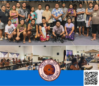 Choor meets Yapese students following FSM Congress session