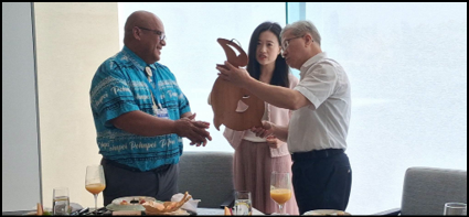 Pohnpei seeks renewed cooperation with Zhejiang on food, energy and transportation